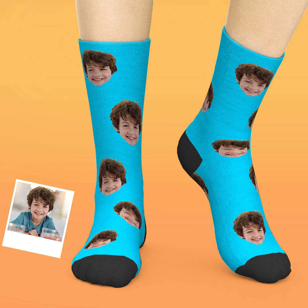 Calcetines Personalizados con Cara Vista Previa 3D