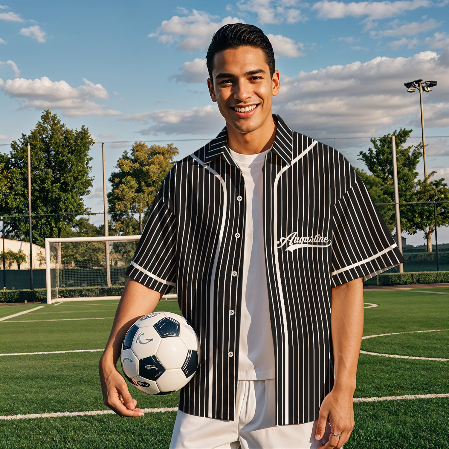 Camisa Hawaiana Con Nombre Personalizado Para Amantes Del Deporte, Camiseta De Béisbol - MyFaceSocksES