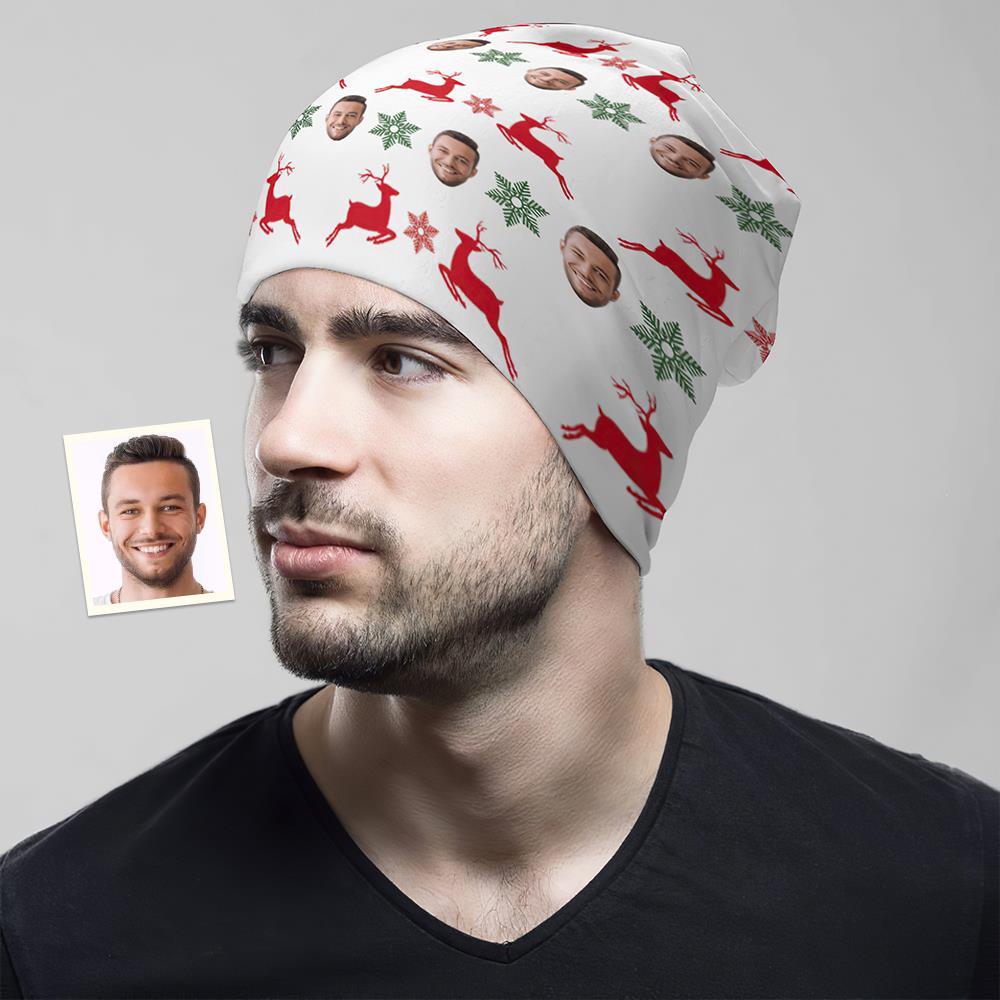 Gorra Personalizada Con Estampado Completo, Gorra Personalizada Con Foto, Gorros, Regalo De Navidad Para Novio - MyFaceSocksES