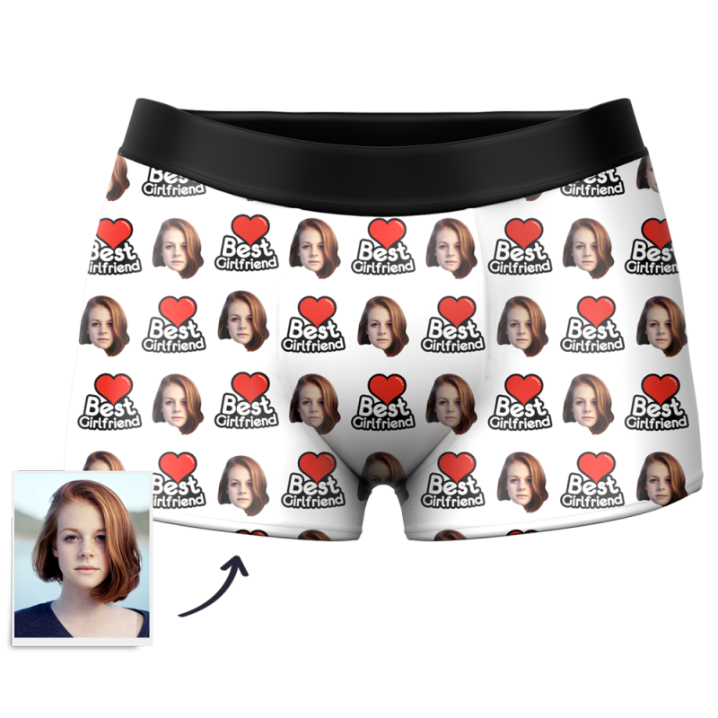boxers con cara de novia
