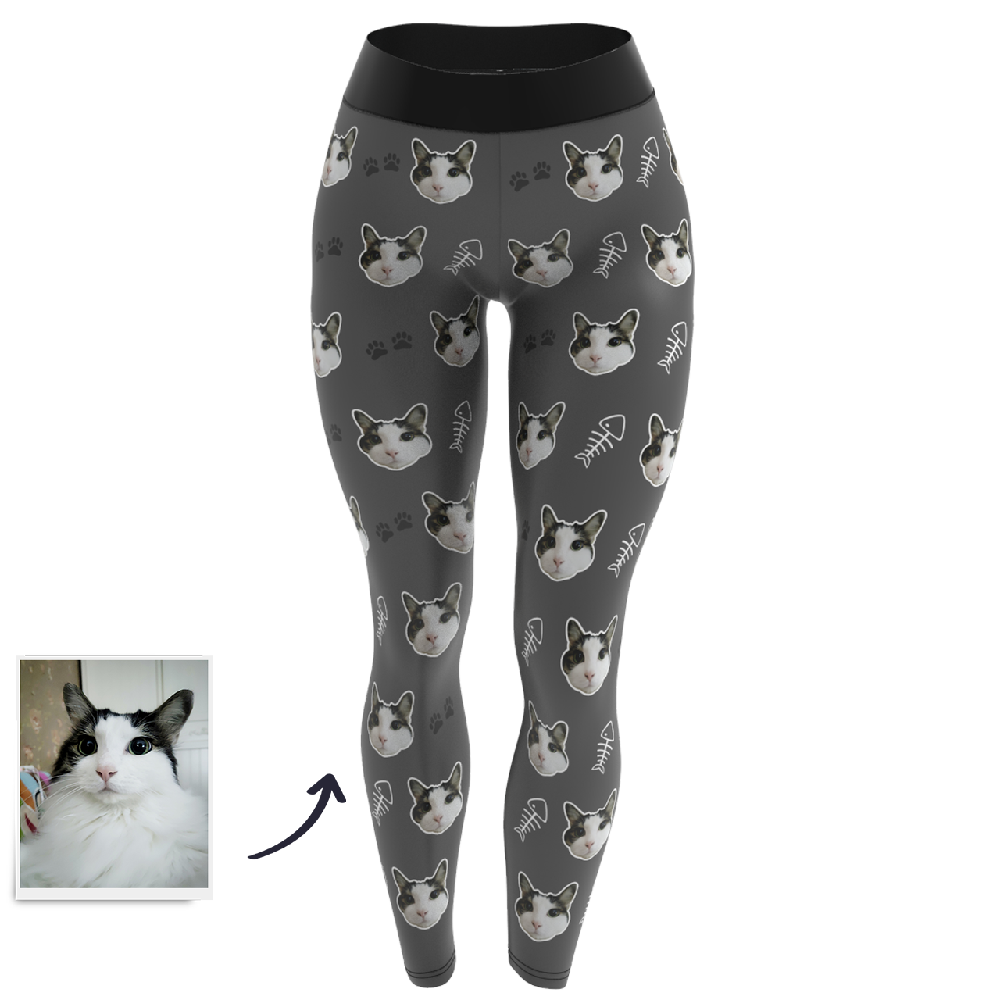 Calzas De Cara Personalizadas - Gato - MyFaceSocksES