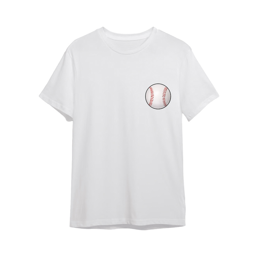 Nombre Y Número Personalizados Para La Camiseta De Los Amantes Del Béisbol - MyFaceSocksES