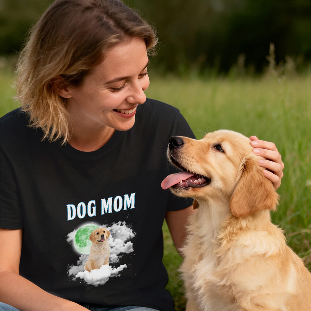 Camiseta Con Foto Personalizada, Camiseta Personalizada Para Gato, Mamá, Papá, Mascota, Camiseta Con Retrato De Mascota Personalizada, Regalo Para Amantes De Las Mascotas - MyFaceSocksES