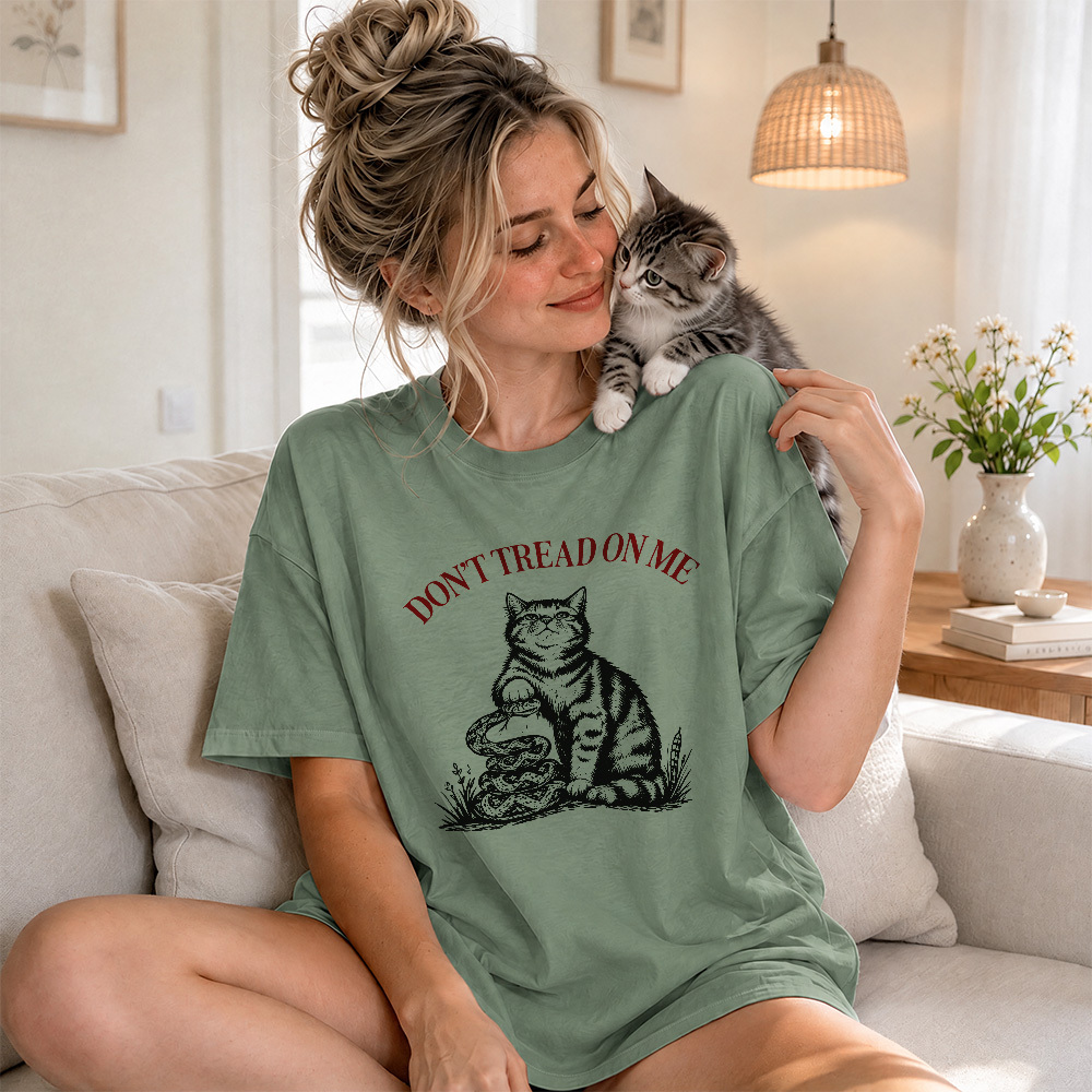 Camiseta Tabby Cat: Camiseta Gráfica Atrevida Para Amantes, Activistas Y Partidarios De Los Gatos, Regalo Llamativo Para Las Fiestas - MyFaceSocksES