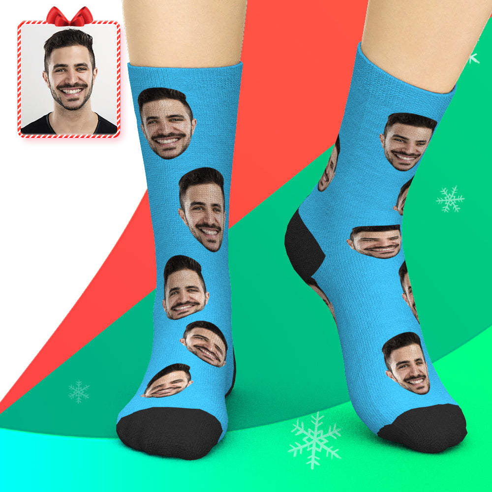 Calcetines Personalizados con Cara Vista Previa 3D