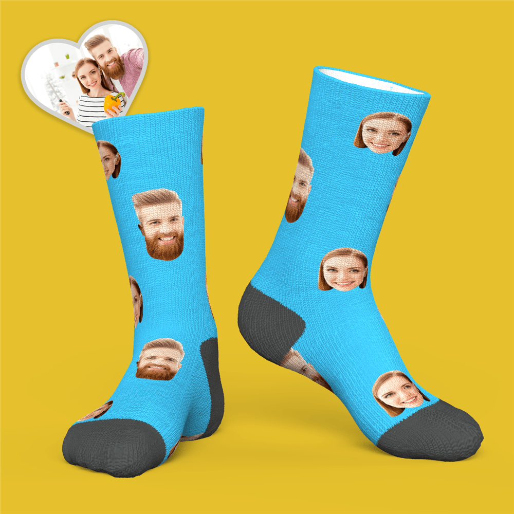 Calcetines Personalizados con Cara Vista Previa 3D
