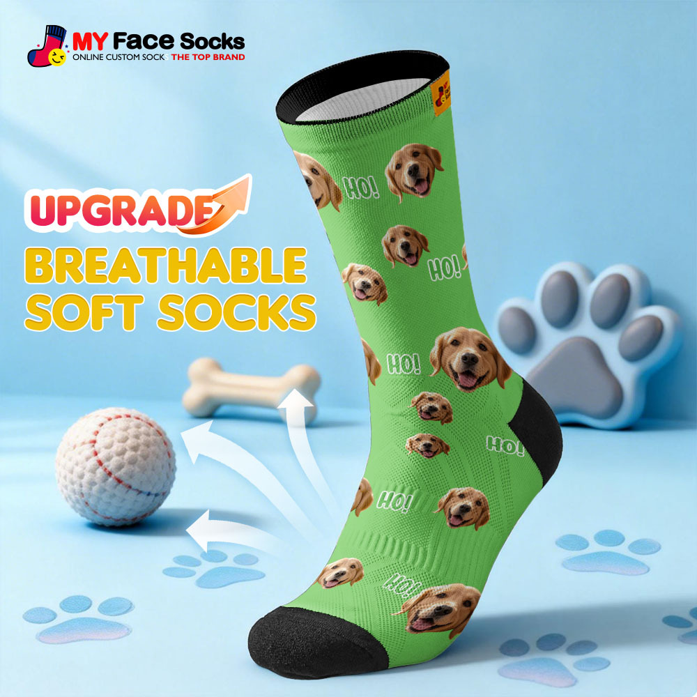 Calcetines Personalizados Con Temática De Mascota Linda, Calcetines De Regalo Personalizados Para Amantes De Las Mascotas Con Foto - MyFaceSocksES