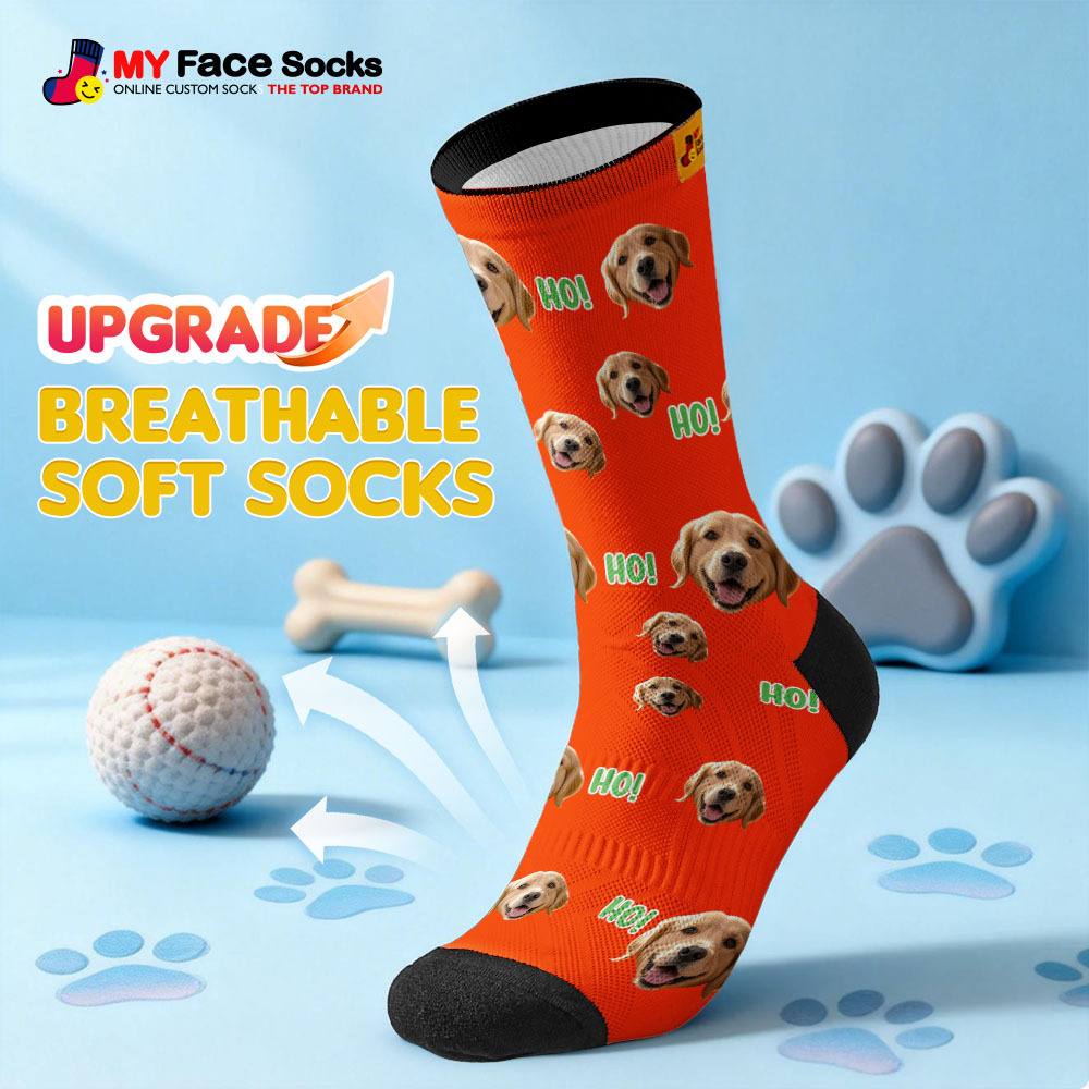 Calcetines Personalizados Con Temática De Mascota Linda, Calcetines De Regalo Personalizados Para Amantes De Las Mascotas Con Foto - MyFaceSocksES