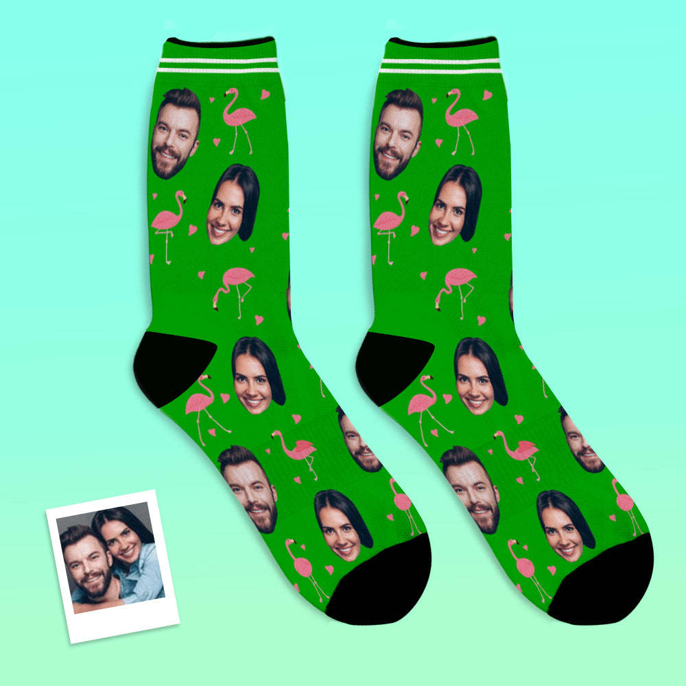 Calcetines De Cara Personalizados Calcetines De Foto Personalizados Regalo Para La Familia - Flamant - MyFaceSocksES