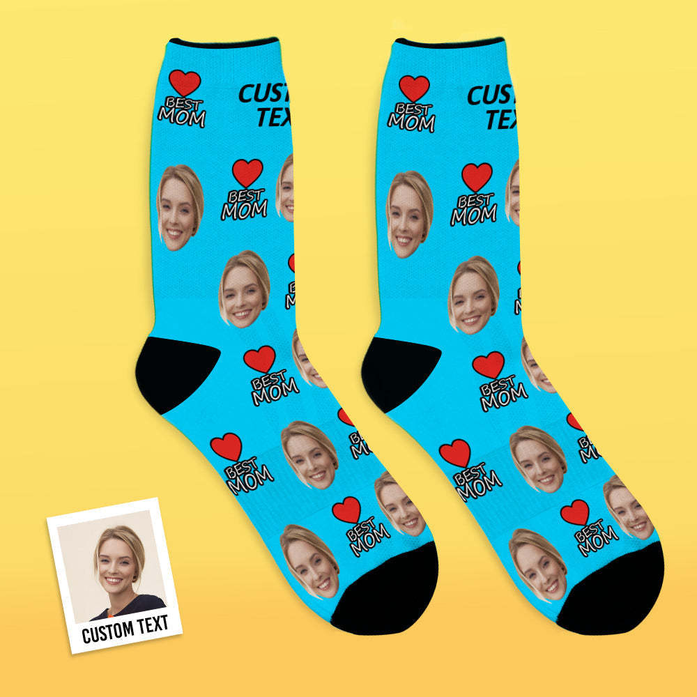 Calcetines De Cara Personalizados Los Mejores Regalos De Mamá Para Mamá - MyFaceSocksES