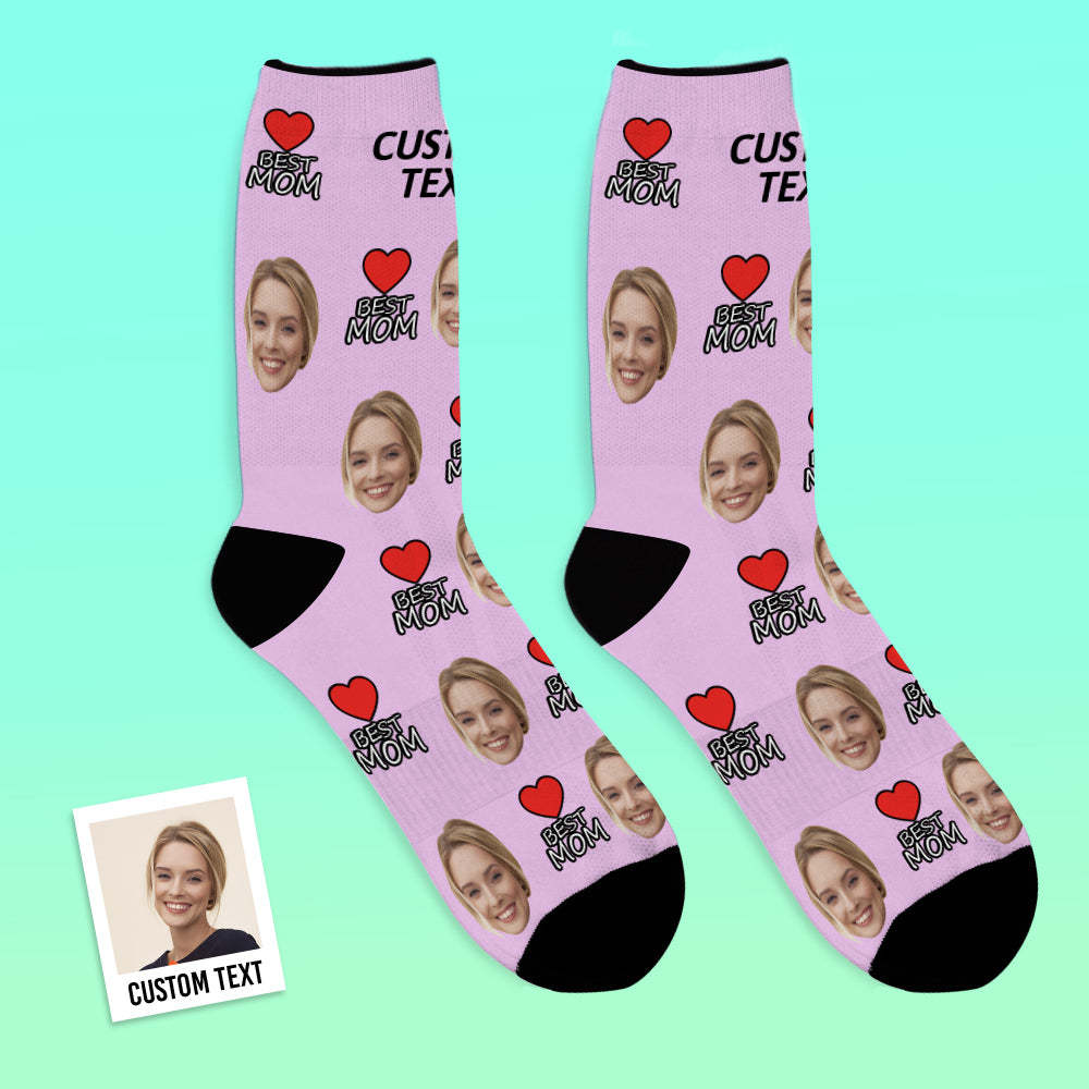 Calcetines De Cara Personalizados Los Mejores Regalos De Mamá Para Mamá - MyFaceSocksES