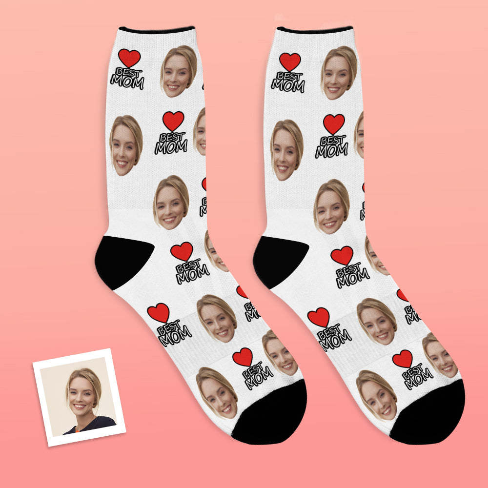 Calcetines De Cara Personalizados Los Mejores Regalos De Mamá Para Mamá - MyFaceSocksES