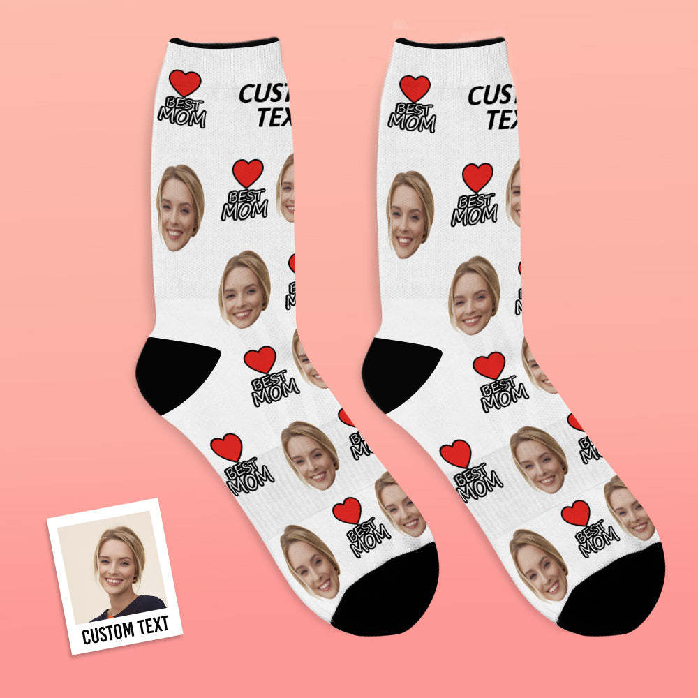 Calcetines De Cara Personalizados Los Mejores Regalos De Mamá Para Mamá - MyFaceSocksES