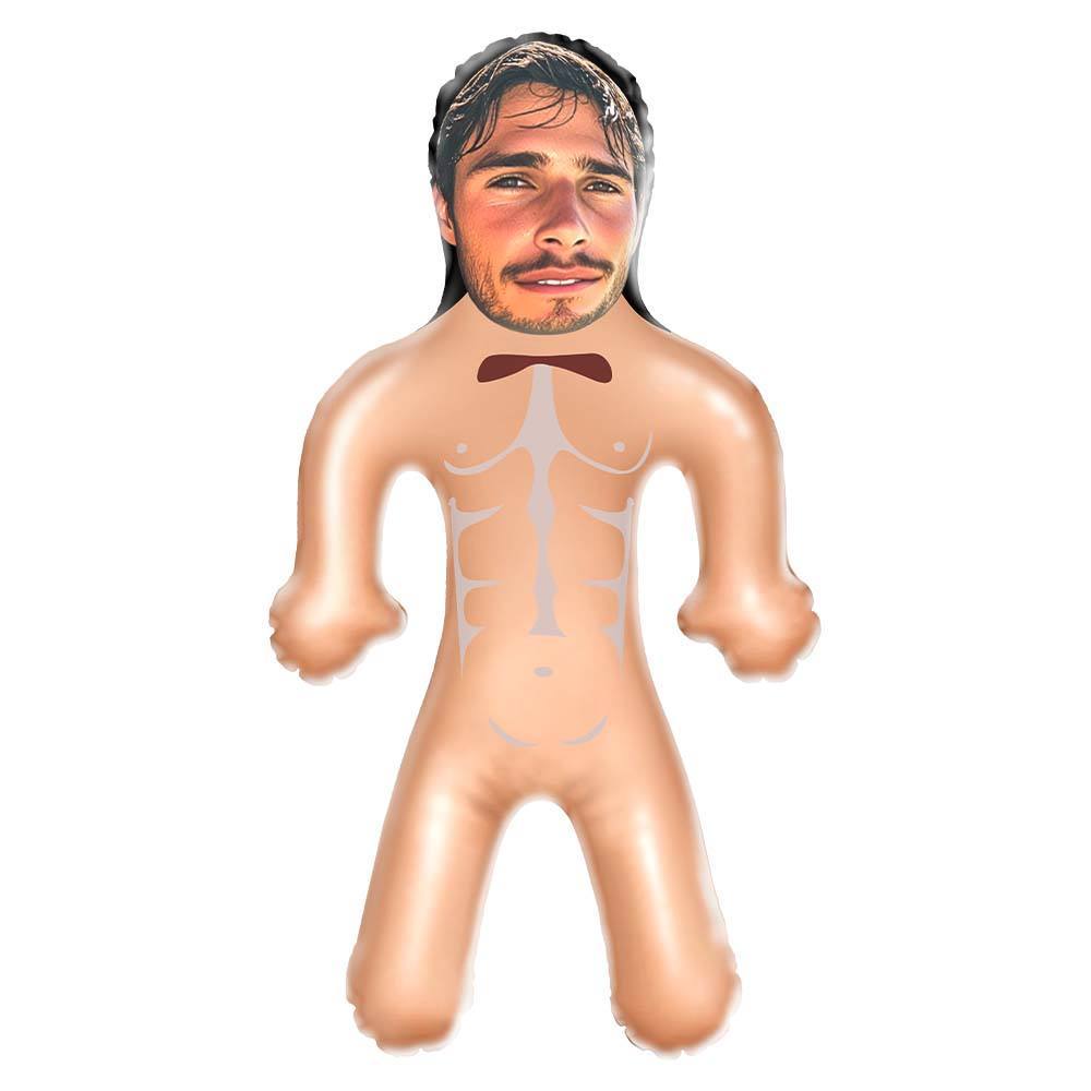 Muñecos Inflables Personalizados Para Novio, Divertido, Inflable, Cara Impresa Para Hombre, Regalo De Despedida De Soltera Para Novia - MyFaceSocksES