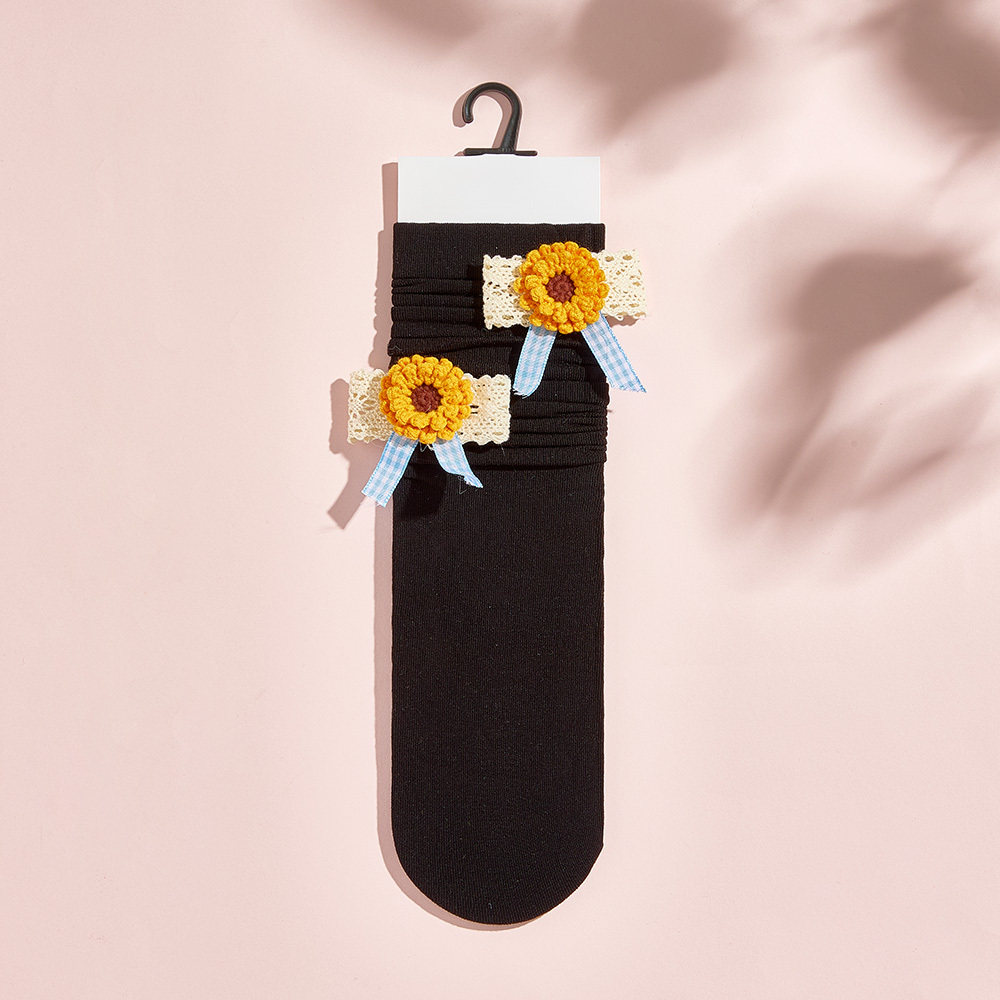 Calcetines De Punto Con Flores Y Frutas De Varios Estilos, Calcetines Coloridos - MyFaceSocksES