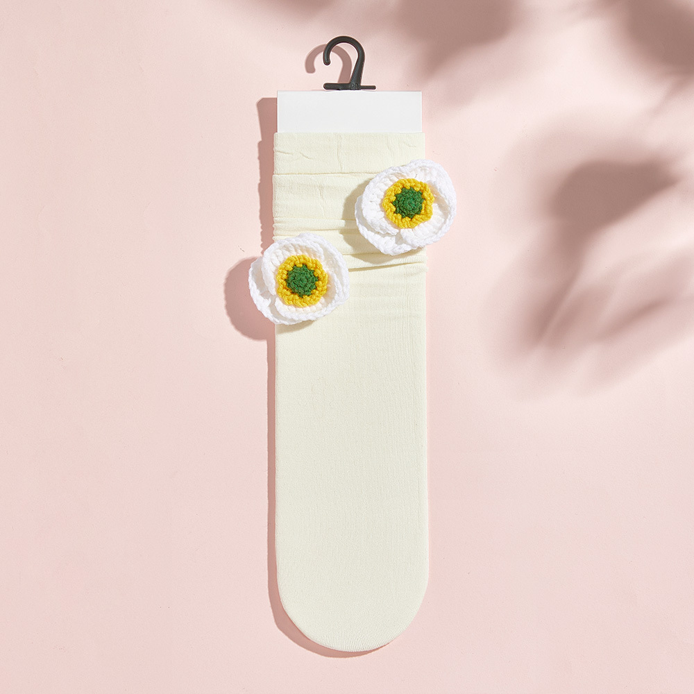 Calcetines De Punto Con Flores Y Frutas De Varios Estilos, Calcetines Coloridos - MyFaceSocksES