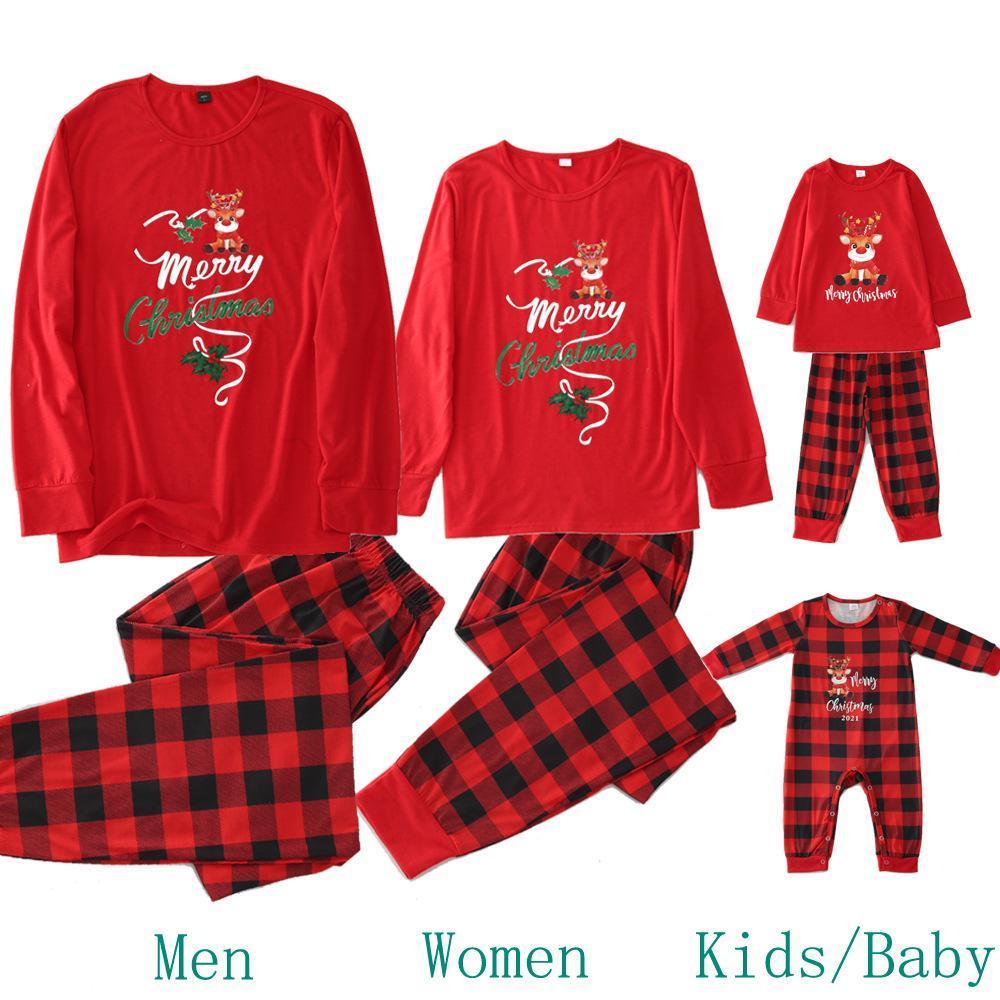 Conjuntos De Pijamas Familiares A Juego Ropa De Dormir De Fiesta De Festival De Navidad - Pijamas De Navidad - MyFaceSocksES