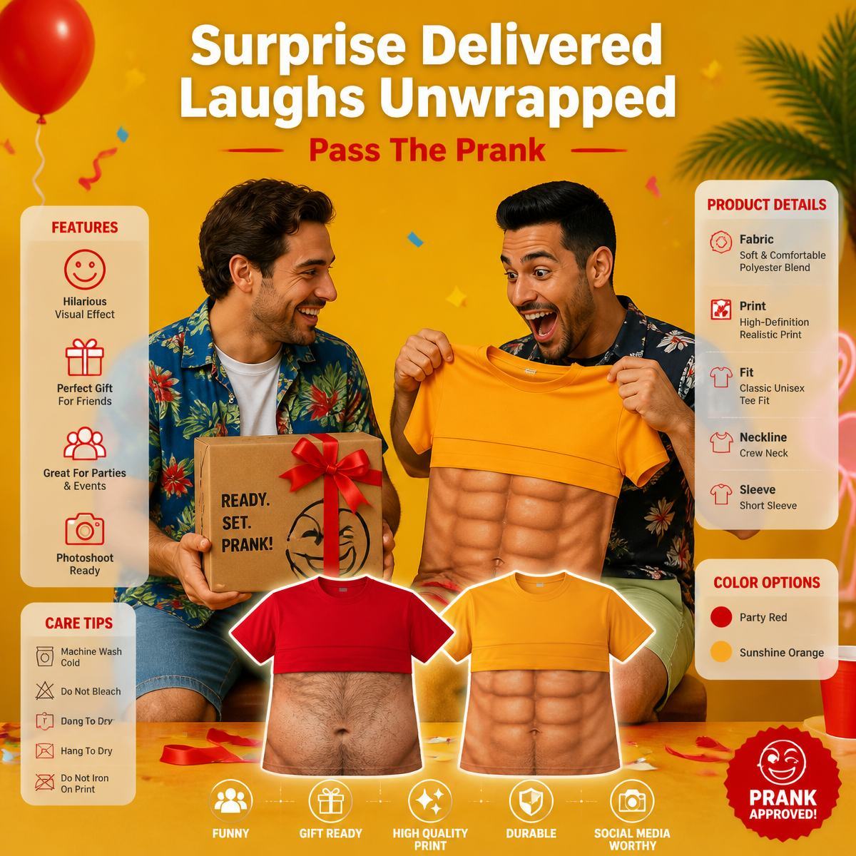 Camisa De Papá Bod, Camisa De Pelo De Pecho Falso Personalizada, Camisas Personalizadas De Aloha Y Chill, Camisa Muscular Falsa De Playa Tropical Novedosa, Camiseta De Papá Novedosa - MyFaceSocksES