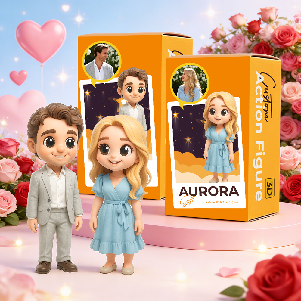 Figurine 3d Personnalisée À Partir De Votre Photo, Jouet De Bureau Personnalisé Pour La Décoration De Bureau