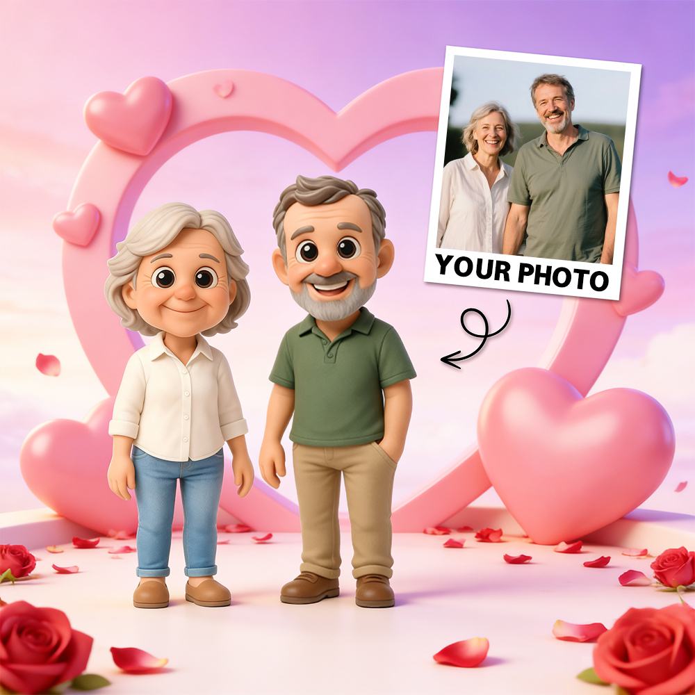 Figurine 3d Personnalisée À Partir De Votre Photo, Jouet De Bureau Personnalisé Pour La Décoration De Bureau