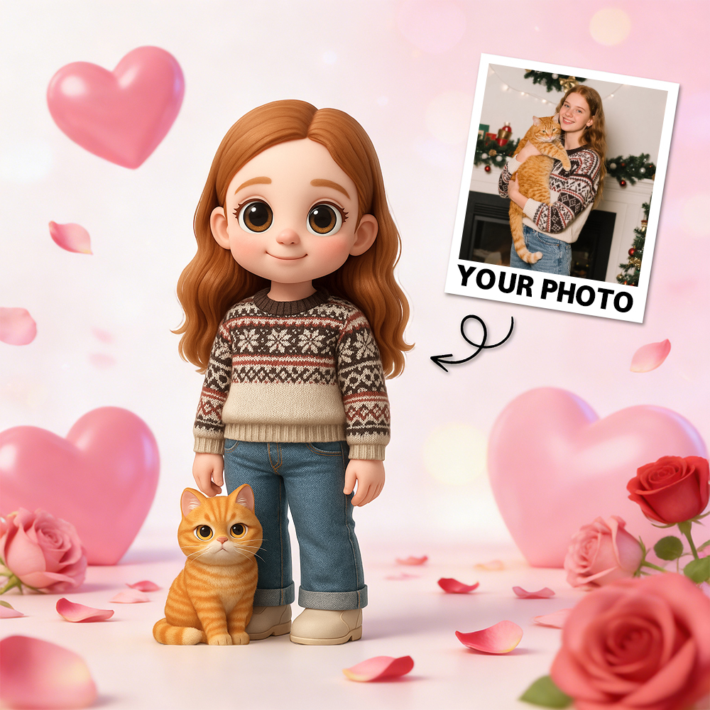 Figurines 3d Personnalisées, Mini Figurines, Personnalisation Photo, Boîte Aveugle, Cadeaux Pour Petit Ami