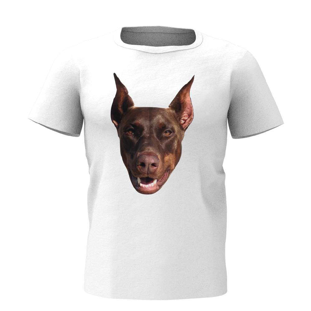 Custom Face Funny Dog T-shirt Pet - MyfaceTshirt