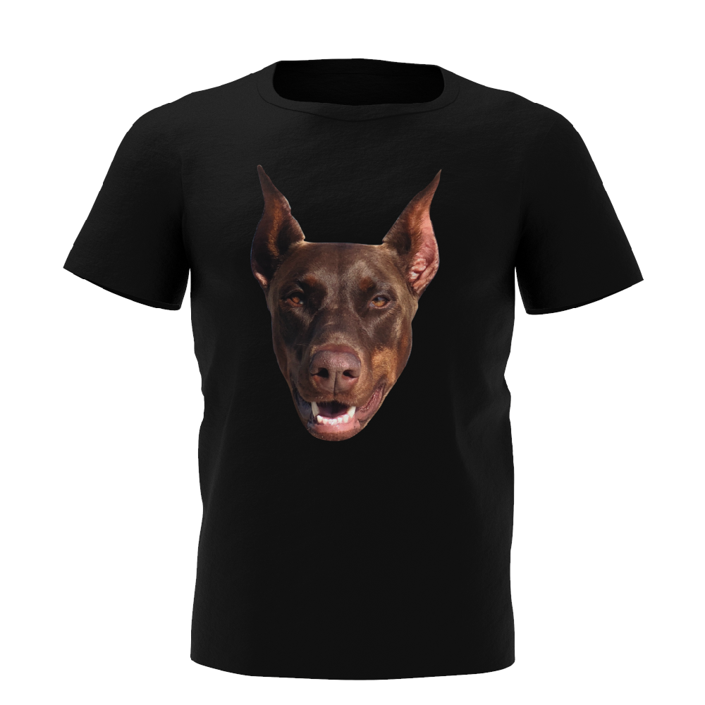 Custom Face Funny Dog T-shirt Pet - MyfaceTshirt