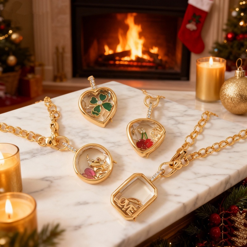 Collier Médaillon Personnalisé Vintage À Faire Soi-même, Pendentif Creux Ouvrable, Médaillon Photo, Bijou Rétro, Chaîne, Cadeau Pour Femme, Cadeau De Noël - MyFaceSocksFR