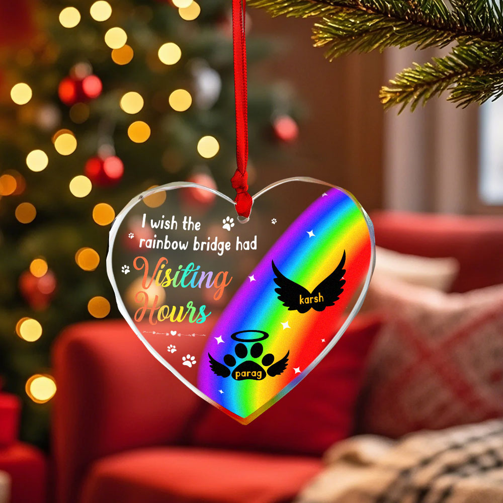 Merci Pour Tout, J'ai Passé Un Très Bon Moment, Ornement En Verre Personnalisé En Forme De Cercle Ou De Cœur, Cadeau De Condoléances Pour Les Propriétaires D'animaux De Compagnie Et Les Amoureux Des Animaux - MyFaceSocksFR