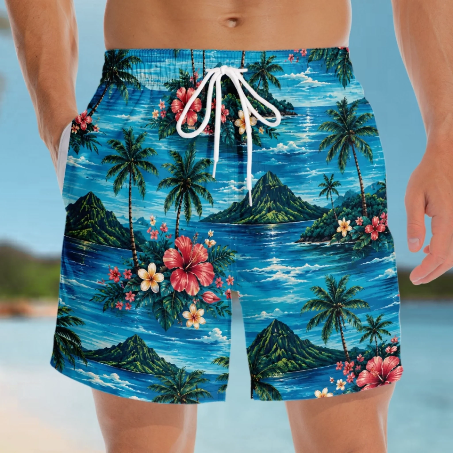 Maillot De Bain Personnalisé Drôle Pour Hommes – Cadeaux D'anniversaire Personnalisés Pour Mari, Fils, Petit-fils, Frère, Grand-père, Papa, Vous-même – Approuvé Avec Vue Arrière - MyFaceSocksFR