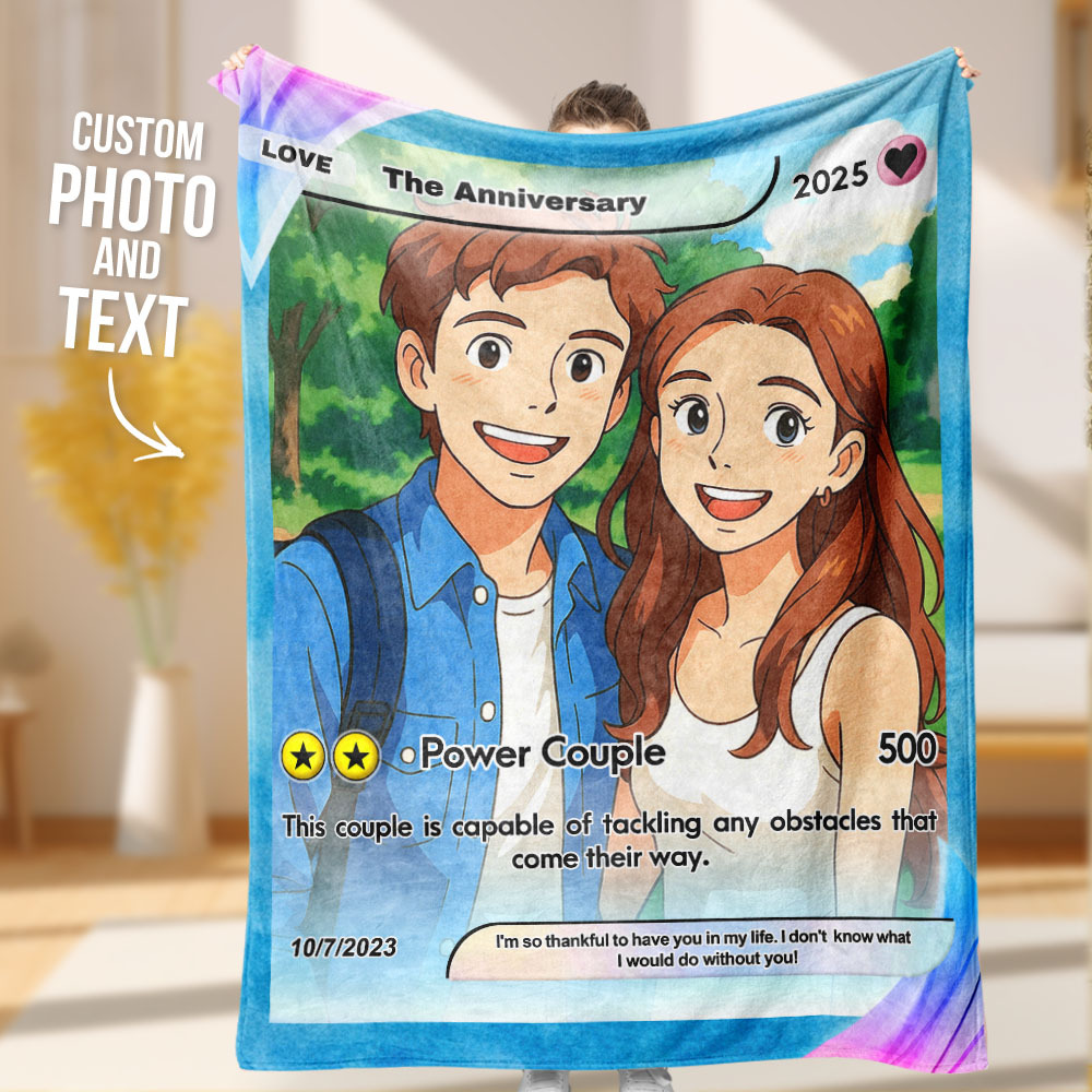 Couverture De Carte Pokémon Personnalisée, Couverture De Carte De Jeu Personnalisée, Cadeau D'anniversaire - MyFaceSocksFR