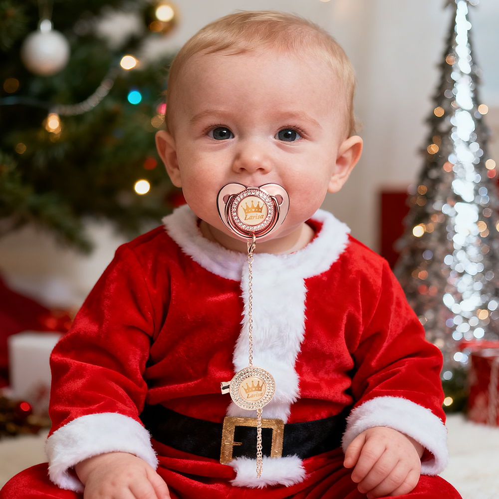 Sucette Artisanale Personnalisée Avec Prénom, Un Cadeau Exquis Pour Votre Tout-petit - MyFaceSocksFR