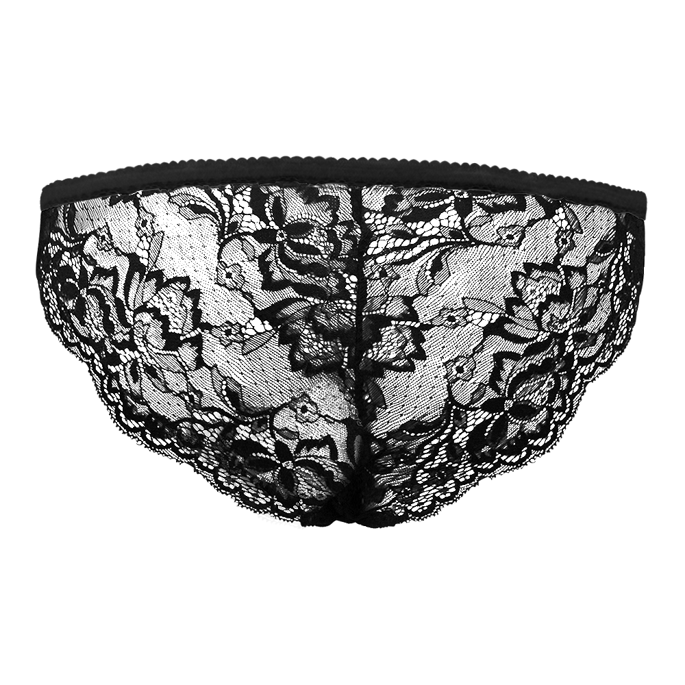 Culotte Transparente Sexy En Dentelle Pour Femme - Propriété De Xx Cadeaux Lgbt Personnalisés - VisageChaussettes