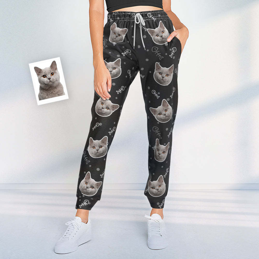 Cadeau De Jogging Unisexe Personnalisé Pour Les Amoureux Des Animaux Domestiques - VisageChaussettes