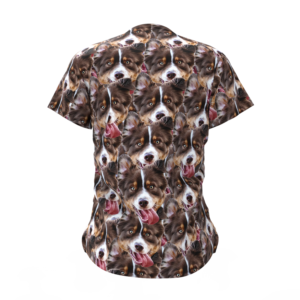 Custom Face Mash T-shirt Dog - Myfaceshirt