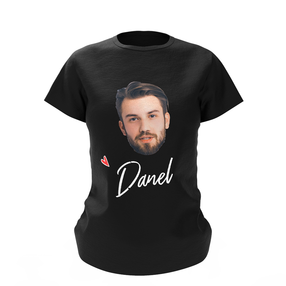 Custom Photo Woman T-shirt - MyfaceTshirt