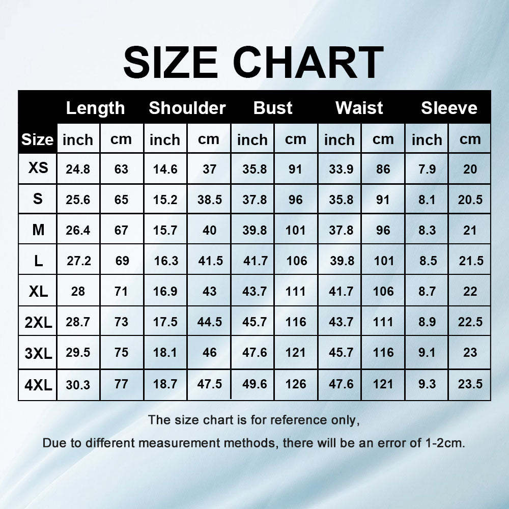 Polos Personnalisés Avec Visage, Chemise Photo Personnalisée Pour Femmes, Fleurs Colorées - VisageChaussettes