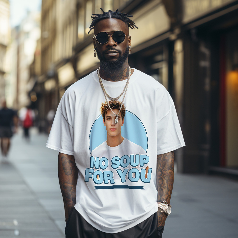 T-shirts Vintage Avec Photo Personnalisée T-shirt Old School Pour Amoureux - MyFaceSocksFR