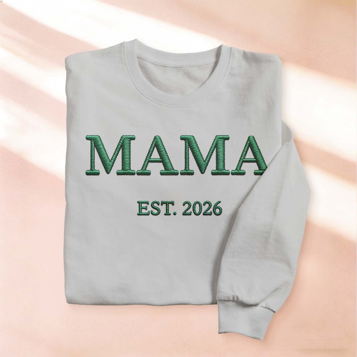 Sweat-shirt Brodé Personnalisé « maman », Sweat À Capuche Brodé Personnalisé « maman », Tenue Pour Nouvelle Maman, Vêtements Pour Annoncer Une Grossesse, Cadeaux Pour La Fête Des Mères - MyFaceSocksFR