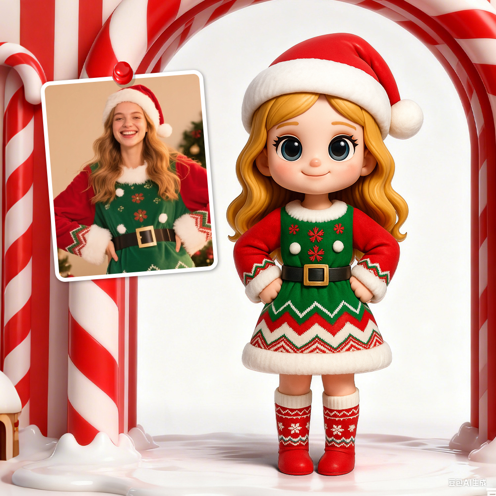 Figurine D'action Personnalisée, Figurine De Personnage Personnalisée À Partir De Photos Ai Imprimées En 3d, Cadeaux D'anniversaire Pour Elle