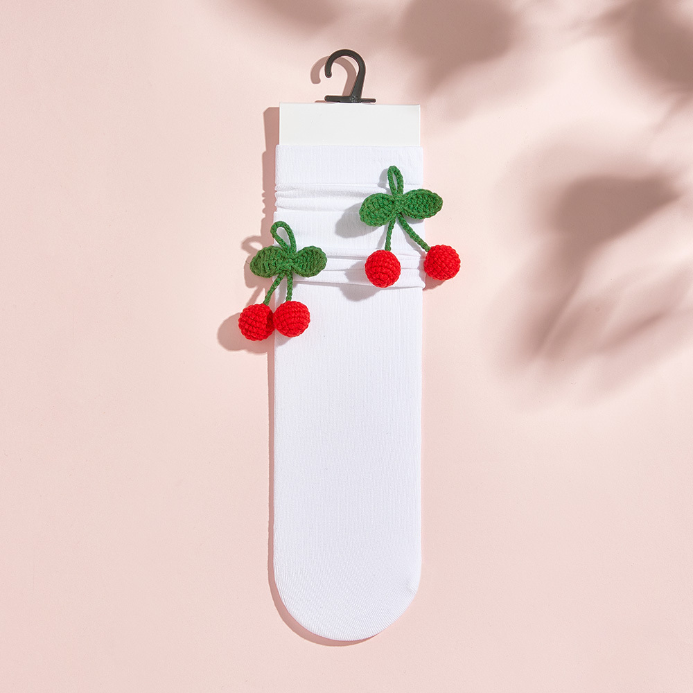 Chaussettes Tricotées Multi-styles À Fleurs De Fruits Chaussettes Colorées - MyFaceSocksFR