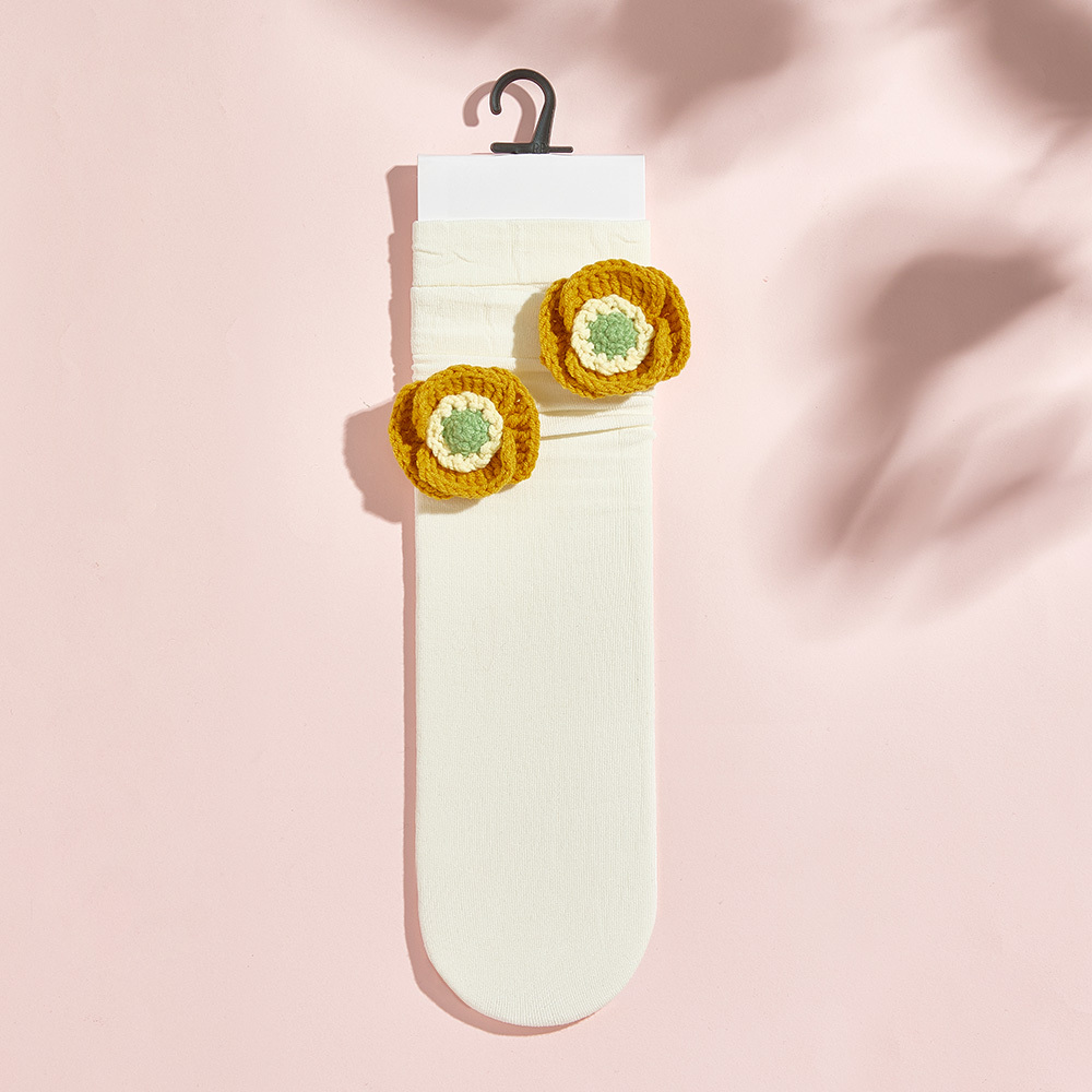 Chaussettes Tricotées Multi-styles À Fleurs De Fruits Chaussettes Colorées - MyFaceSocksFR