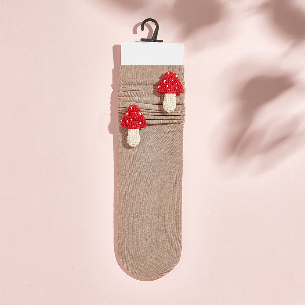 Chaussettes Tricotées Multi-styles À Fleurs De Fruits Chaussettes Colorées - MyFaceSocksFR