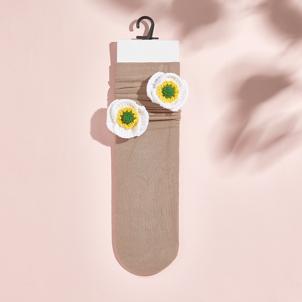 Chaussettes Tricotées Multi-styles À Fleurs De Fruits Chaussettes Colorées - MyFaceSocksFR