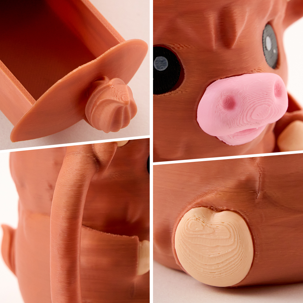 Cadeau De Noël : Porte-glace Mignon En Forme De Vache Avec Poignée Et Cuillère – Manchon Isotherme Réutilisable En Forme De Vache Pour Glaces, Boissons Et Desserts – Cadeau Amusant Pour Les Amateurs De Glaces - MyFaceSocksFR