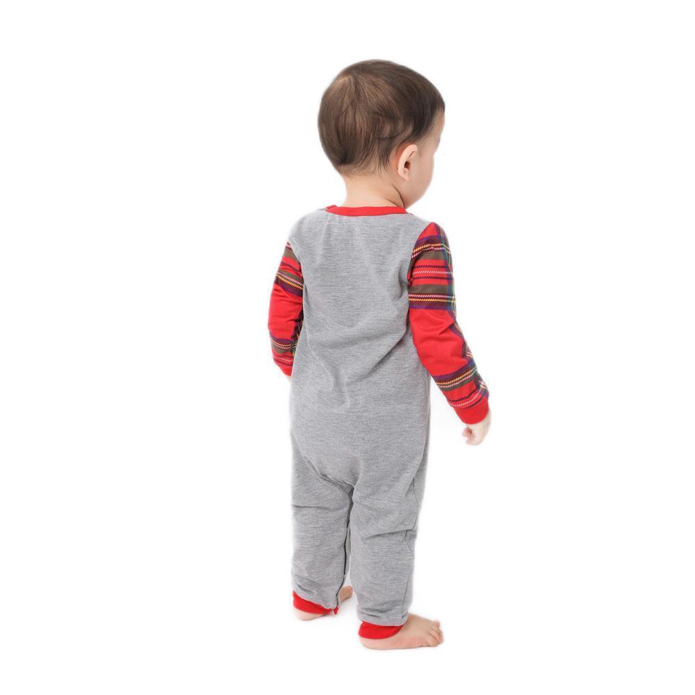 Ensembles De Pyjamas De Famille Assortis Vêtements De Nuit De Fête De Noël - Joyeux Noël - VisageChaussettes