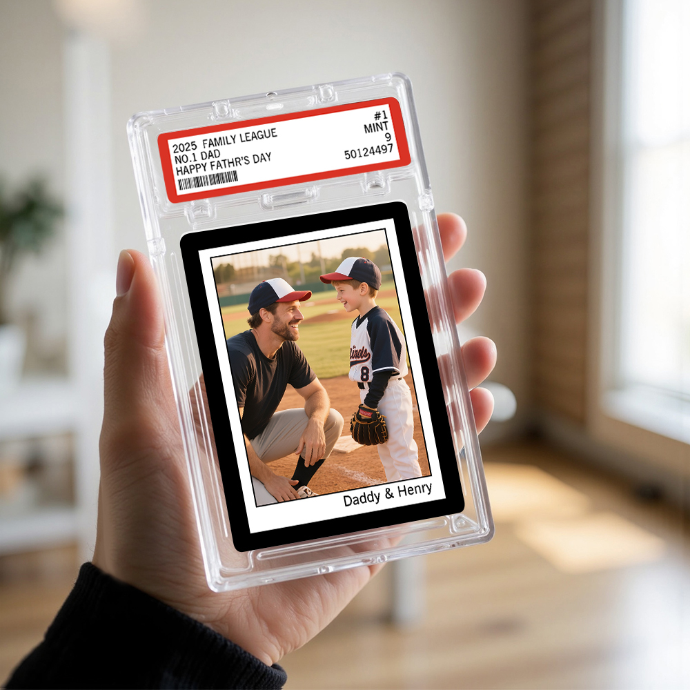 Carte Personnalisée Avec Portrait De Chien Mignon À Partir D'une Photo Carte Familiale Personnalisée Avec Texte Et Photo Personnalisés Cadeau Spécial Pour Les Amoureux Des Animaux - MyFaceSocksFR