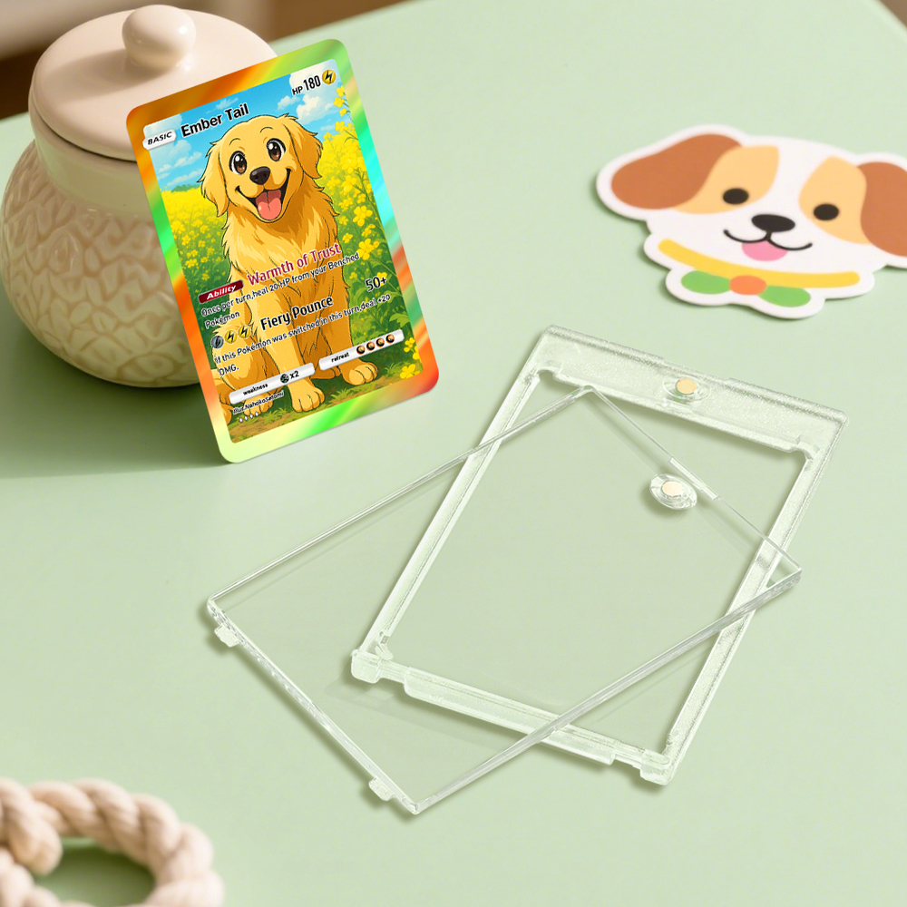 Carte D'anime Personnalisée Cadeau Mignon Personnalisé Pour Amoureux Des Animaux Carte Mignonne Présente - MyFaceSocksFR