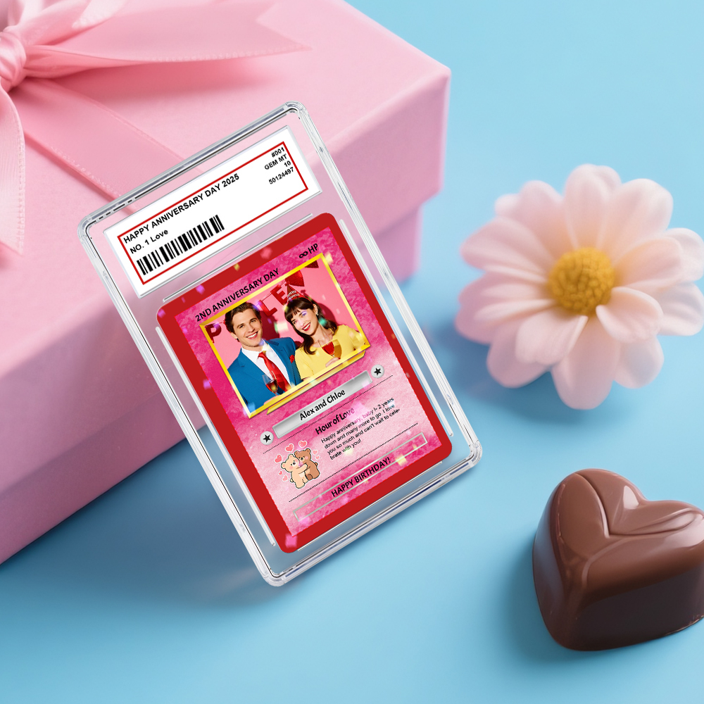 Cartes D'anniversaire Personnalisées Avec Texte Photo, Carte Personnalisée Pour Cadeau D'anniversaire D'enfant, Cadeau De Petit Ami, Souvenir D'anniversaire, Carte De Vœux D'anniversaire - MyFaceSocksFR