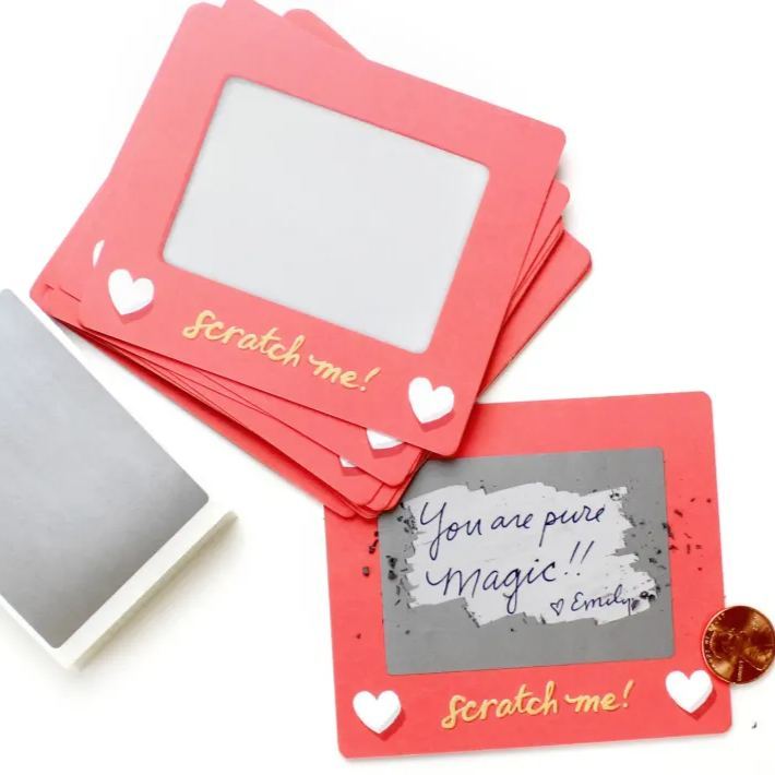 Cartes À Gratter Surprises Et Sucrées Pour Couples : Jeu Romantique Pour Une Soirée En Amoureux Ou La Saint-valentin - MyFaceSocksFR